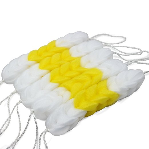 Ggbin WhiteYellow Bath Loofahs Back Scrubber Wright Reviews